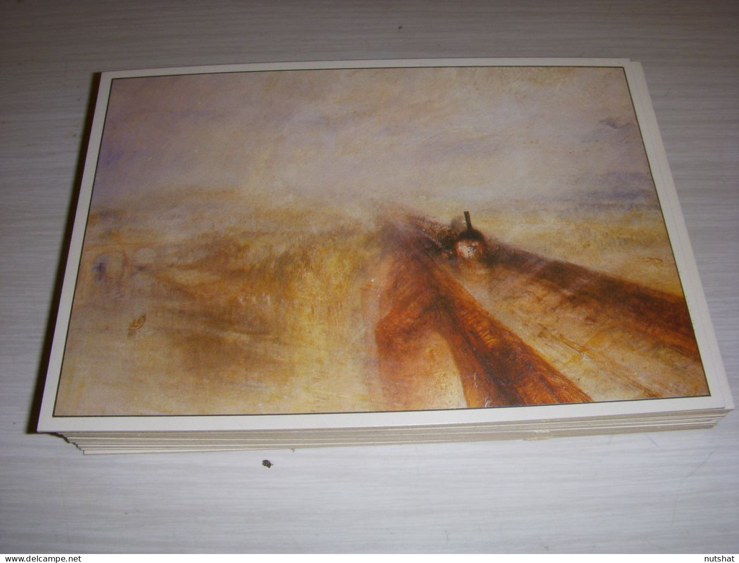 CP TABLEAU PEINTURE Joseph TURNER - PLUIE VAPEUR VITESSE - 1844 - Peintures & Tableaux