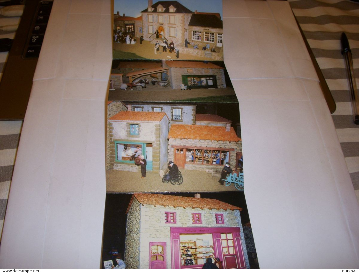 CP DEPLIANT VENDEE TIFFAUGES VILLAGE VENDEEN MINIATURE 6 PHOTOS                 - Autres & Non Classés