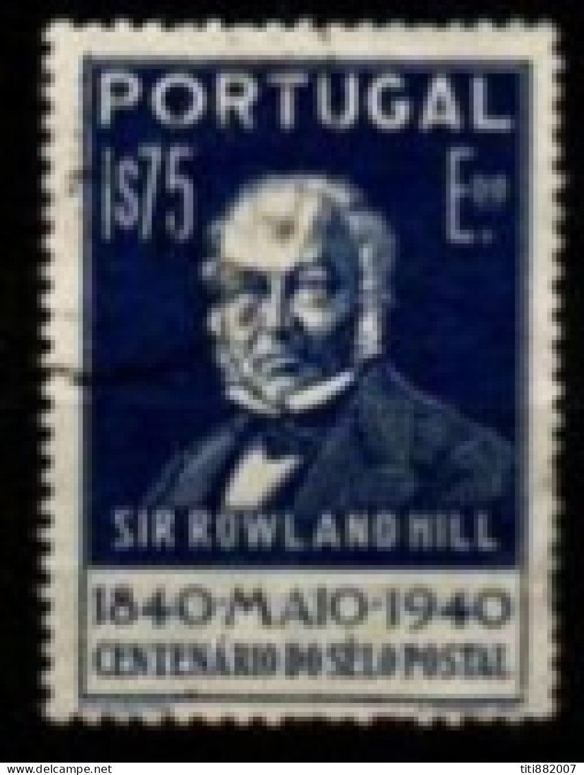 PORTUGAL   -   1940.   Y&T N° 607 Oblitéré .  Sir Rowland Hill - Nuovi