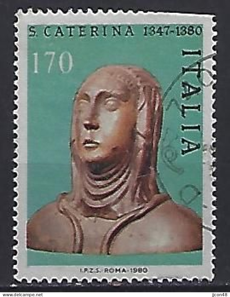 Italy 1980  Hl. Katharina Von Siena (o) Mi.1688 - 1971-80: Oblitérés