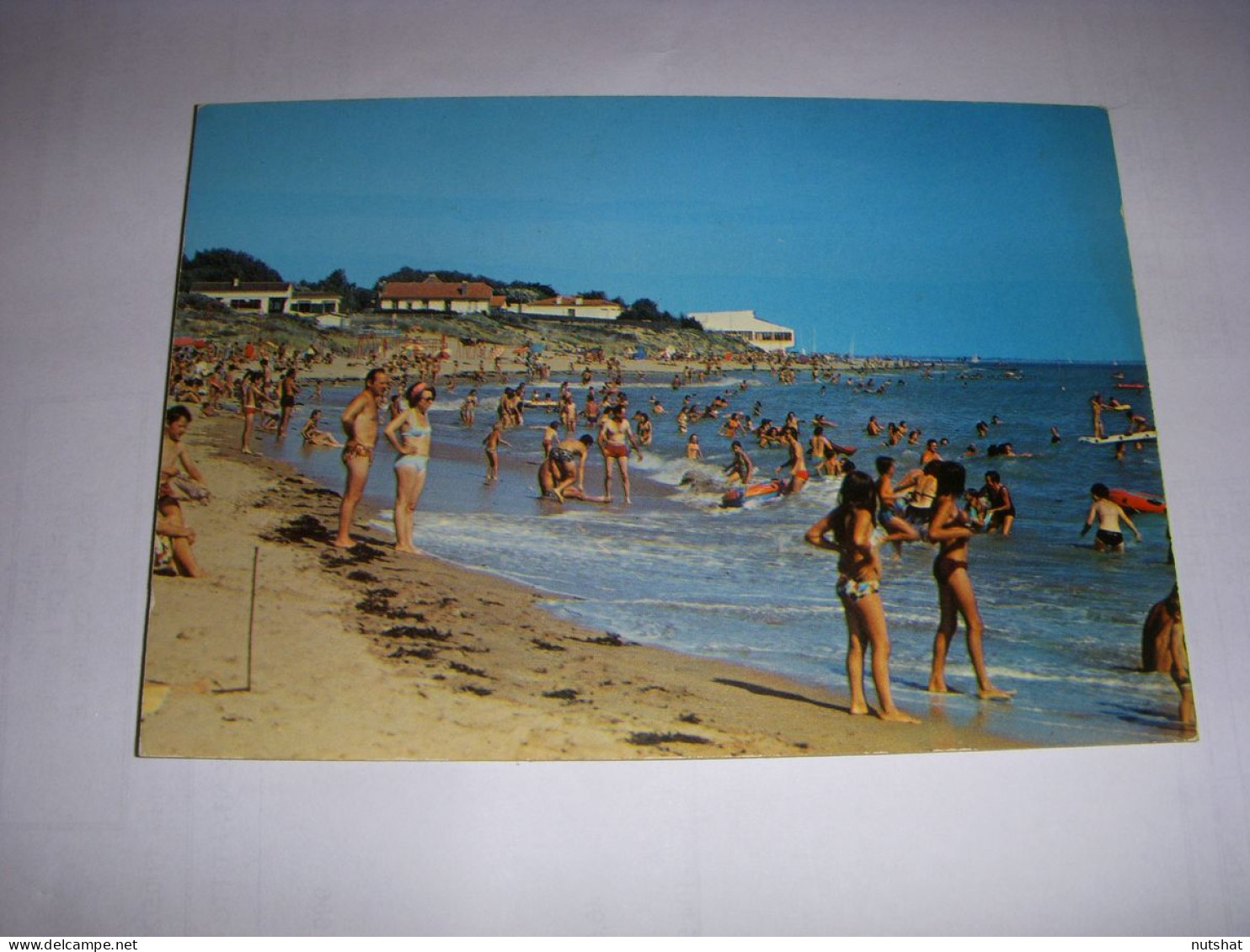 CP CARTE POSTALE VENDEE La TRANCHE Sur MER La PLAGE - ECRITE - La Tranche Sur Mer