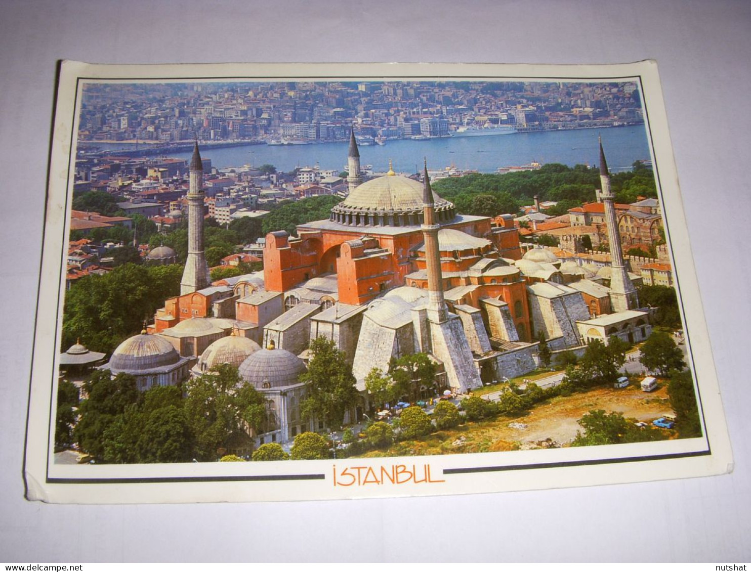 CP CARTE POSTALE TURQUIE ISTANBUL MUSEE SAINTE SOPHIE - ECRITE En 1992 - Turkey