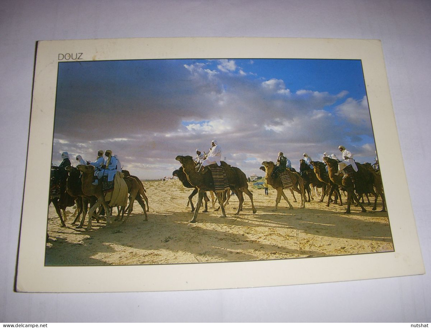 CP CARTE POSTALE TUNISIE DOUZ Pendant Le FESTIVAL - ECRITE En 1989 - Tunisia