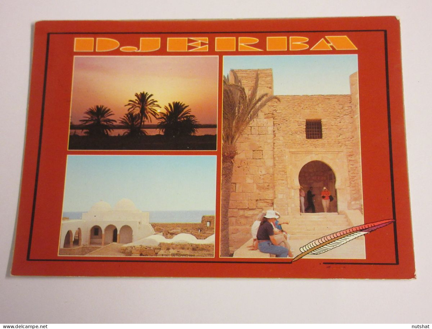 CP CARTE POSTALE TUNISIE DJERBA VUES DIVERSES - Ecrite - Tunisie