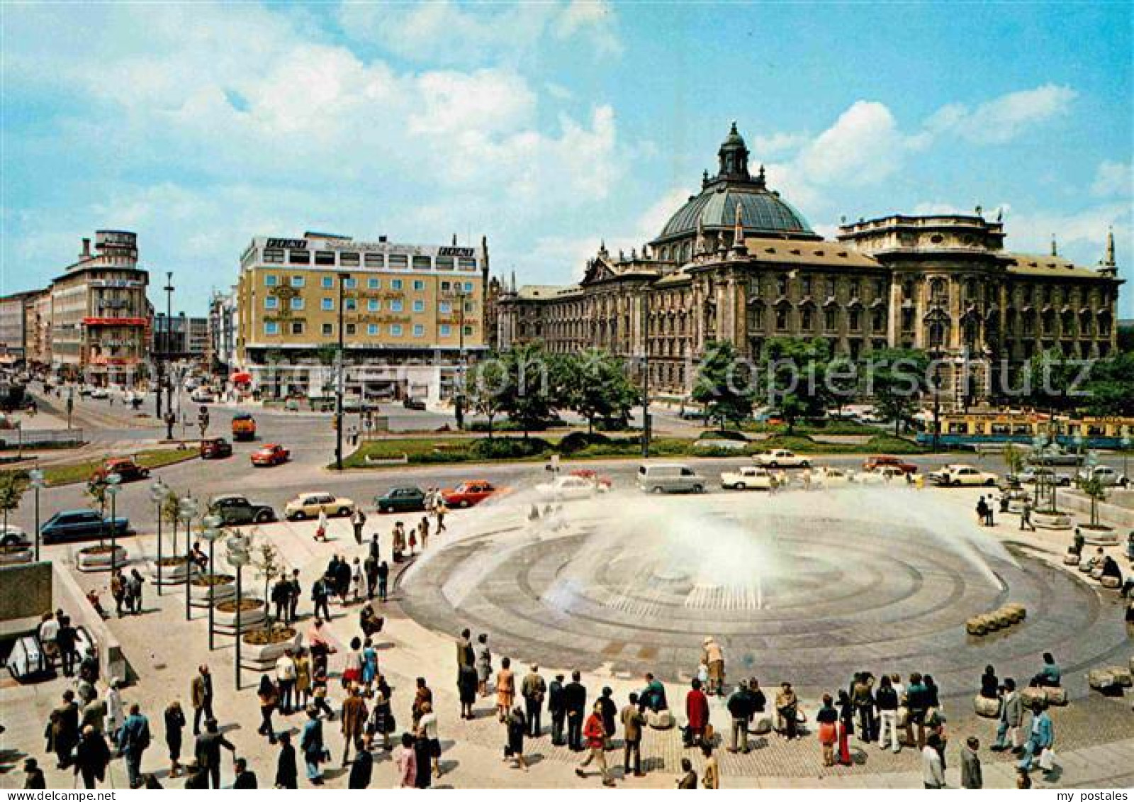 72719090 Muenchen Karlsplatz Mit Justizpalast Muenchen - München