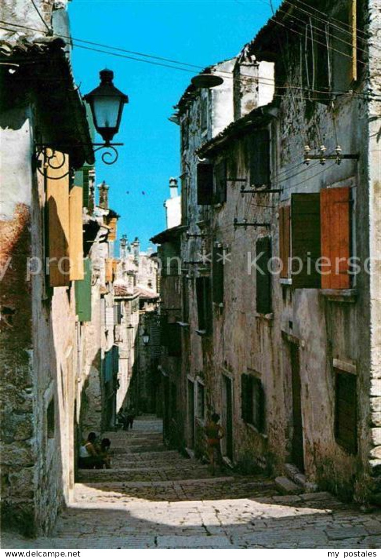 72719056 Rovinj Istrien Gasse In Der Altstadt Croatia - Croacia