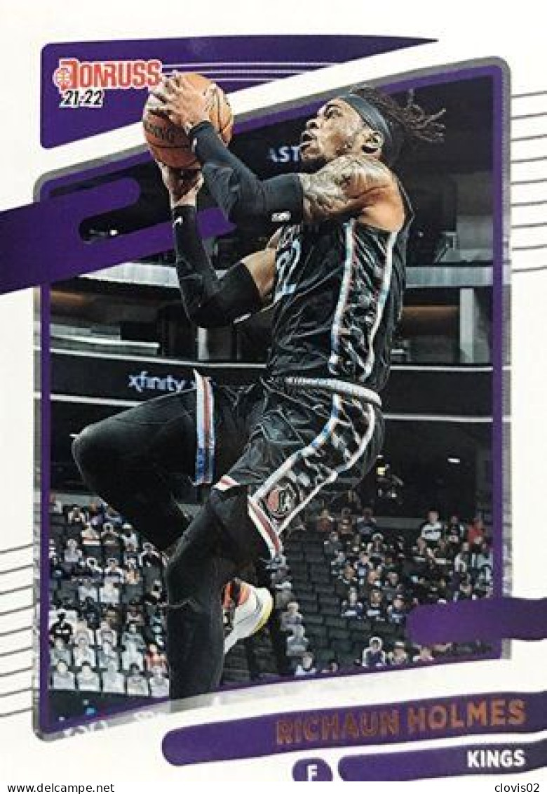 61 Richaun Holmes - Sacramento Kings - Carte Panini NBA Donruss 2021-2022 - Other & Unclassified