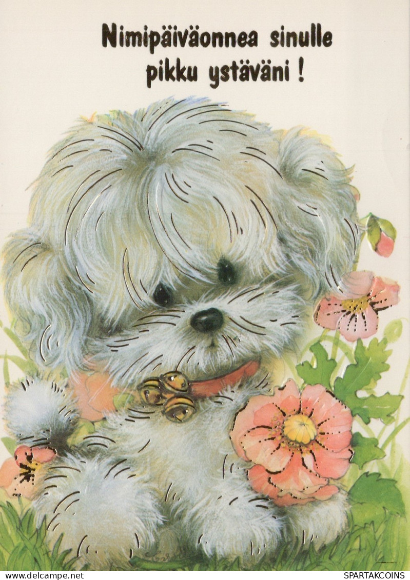 DOG Animals Vintage Postcard CPSM #PAN754.GB - Hunde