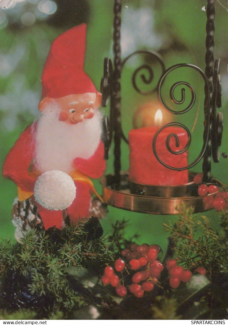 SANTA CLAUS CHRISTMAS Holidays Vintage Postcard CPSM #PAK017.GB - Kerstman