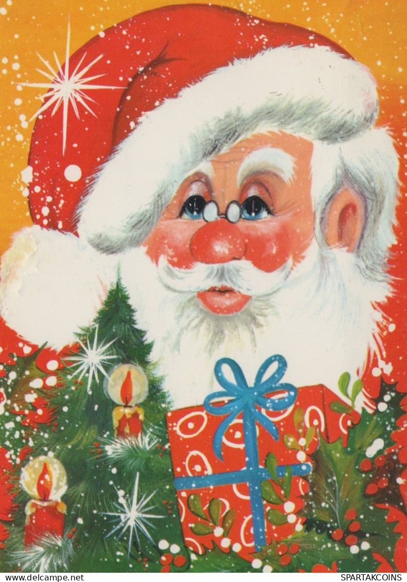 SANTA CLAUS CHRISTMAS Holidays Vintage Postcard CPSM #PAJ806.GB - Santa Claus