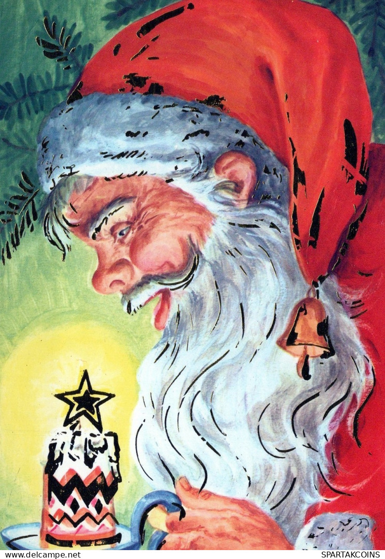 SANTA CLAUS CHRISTMAS Holidays Vintage Postcard CPSM #PAJ872.GB - Kerstman