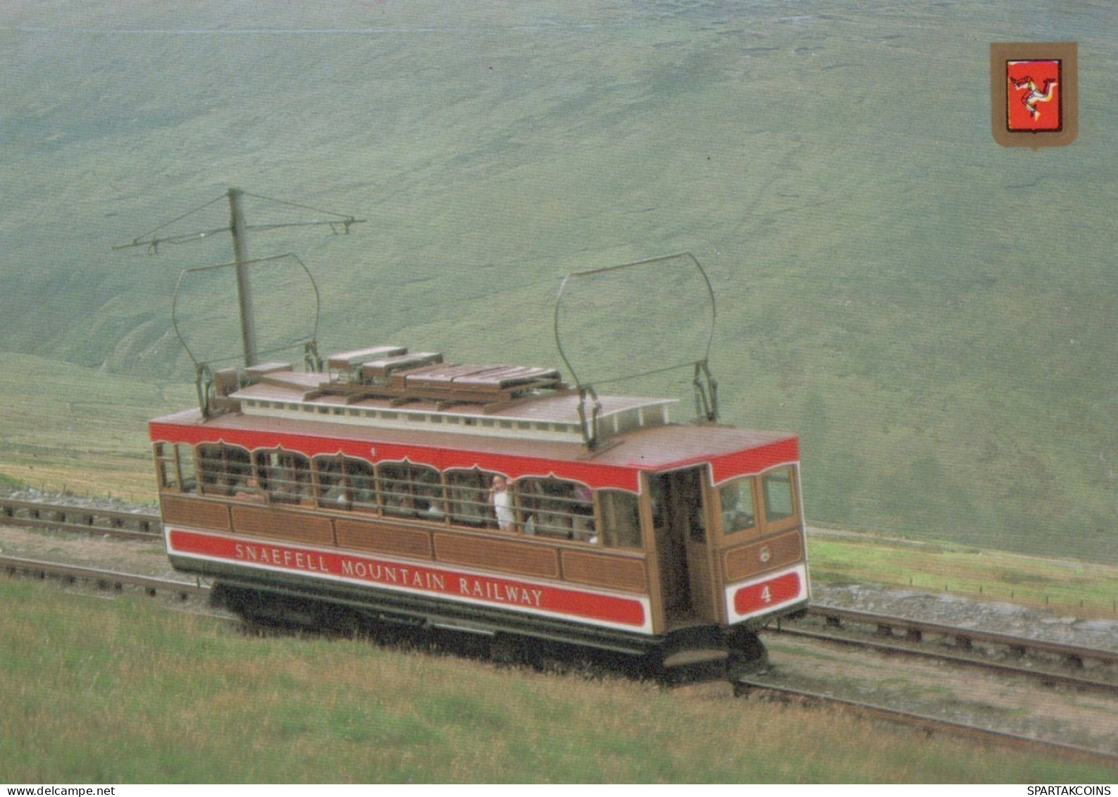 TRAIN RAILWAY Transport Vintage Postcard CPSM #PAA946.GB - Trenes