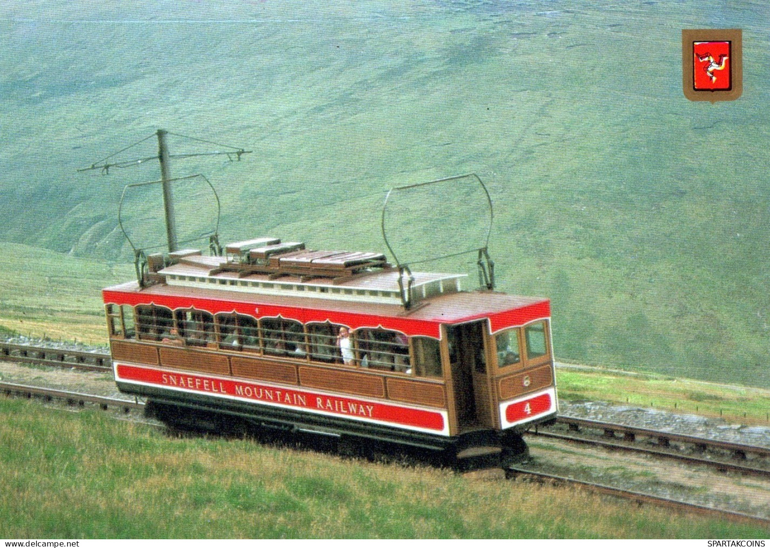 TRAIN RAILWAY Transport Vintage Postcard CPSM #PAA946.GB - Trenes