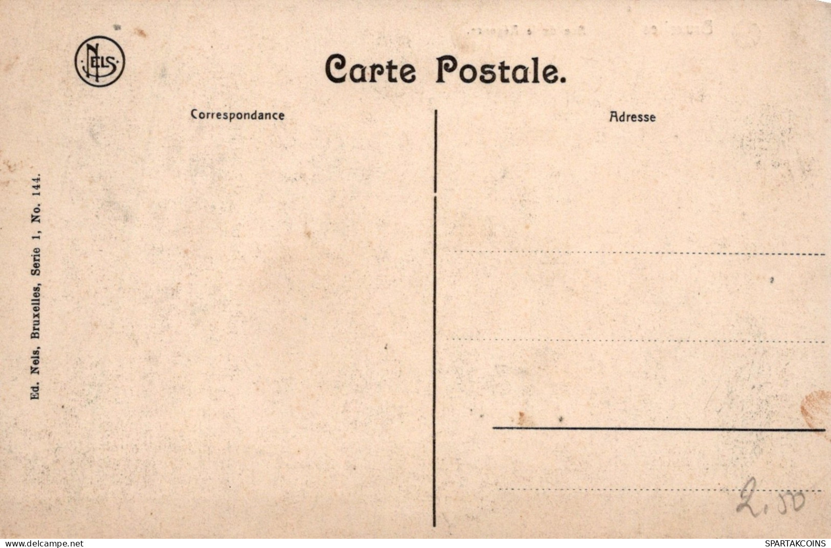 BELGIQUE BRUXELLES Carte Postale CPA #PAD601.FR - Brüssel (Stadt)