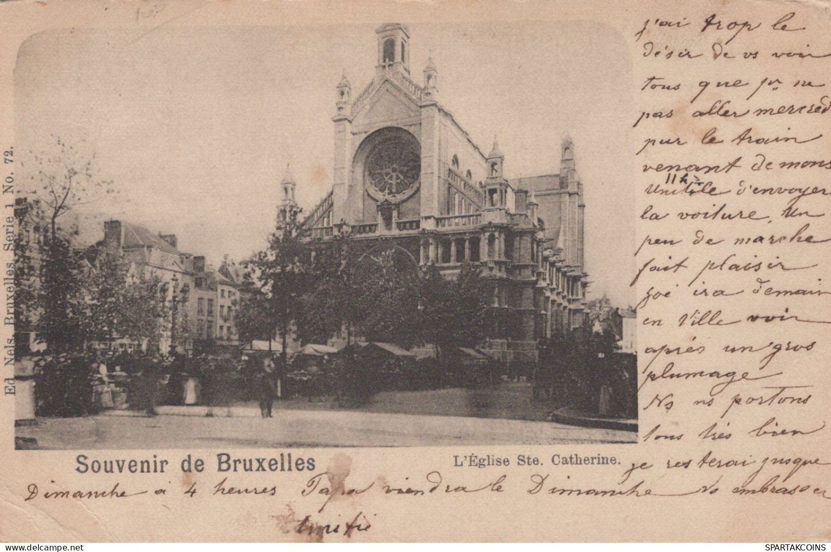 BELGIQUE BRUXELLES Carte Postale CPA #PAD731.FR - Bruxelles-ville