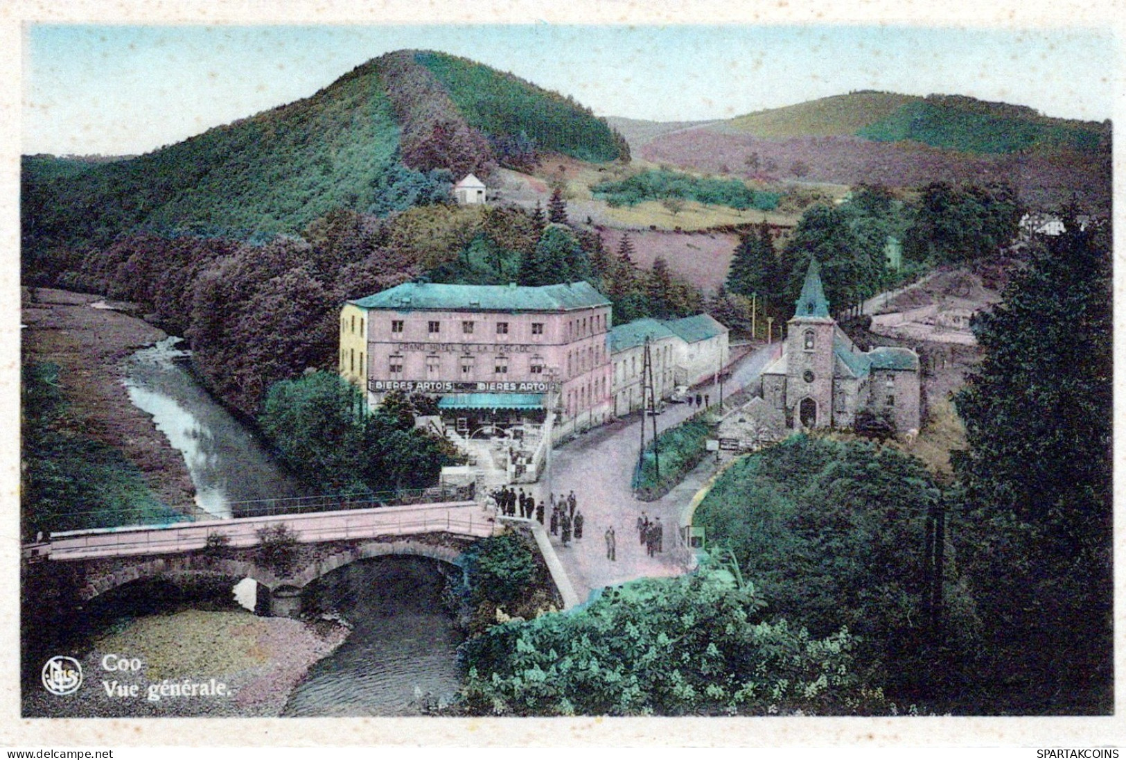 BELGIQUE CASCADE DE COO Province De Liège Carte Postale CPA Unposted #PAD020.FR - Stavelot