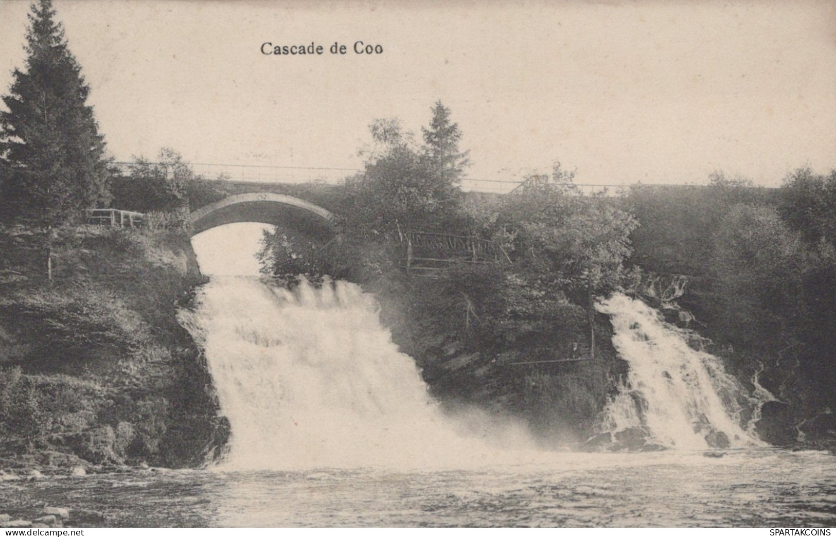 BELGIQUE CASCADE DE COO Province De Liège Carte Postale CPA Unposted #PAD153.FR - Stavelot