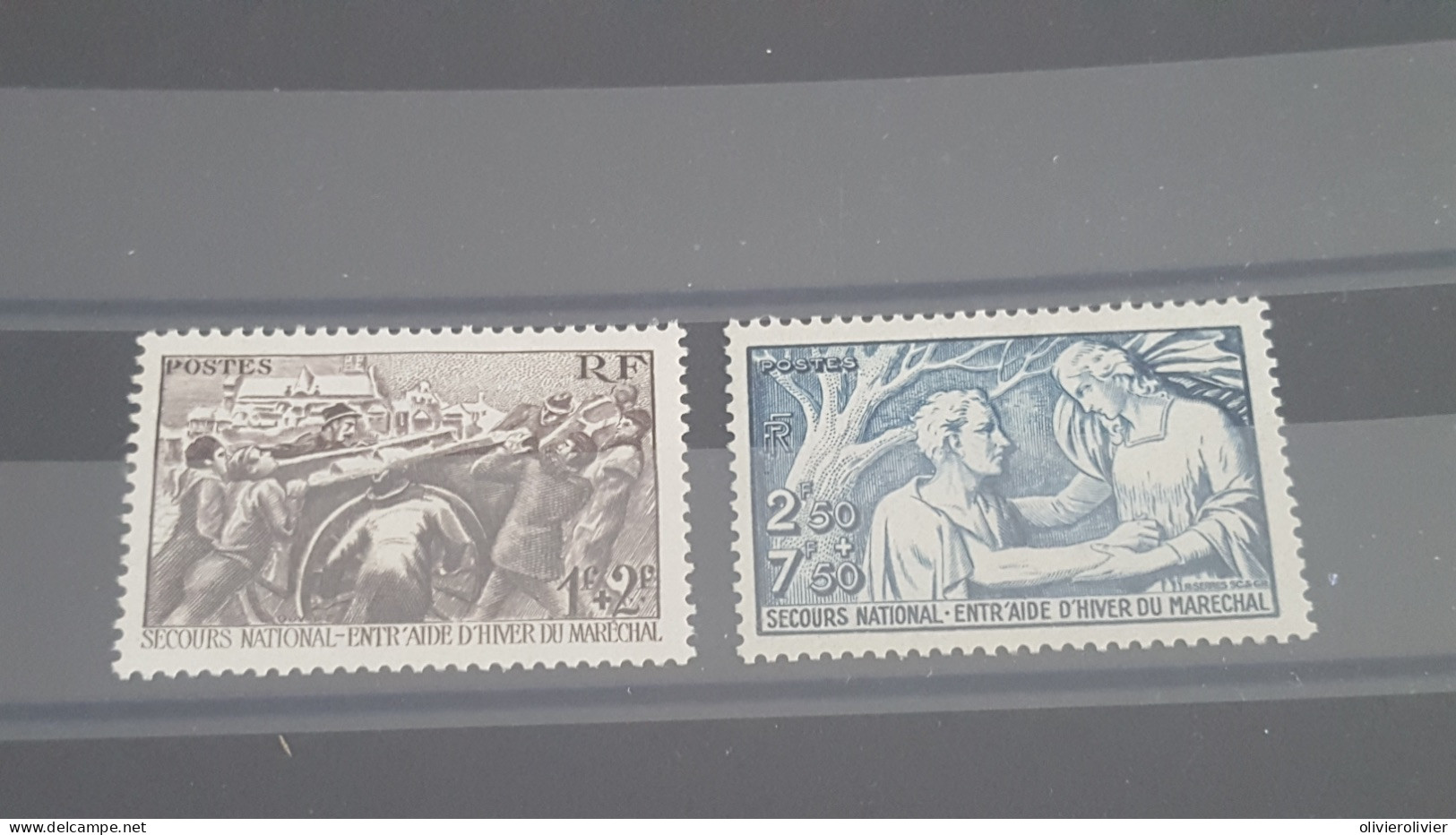 REF A3875 FRANCE NEUF** N°497/498 - Unused Stamps