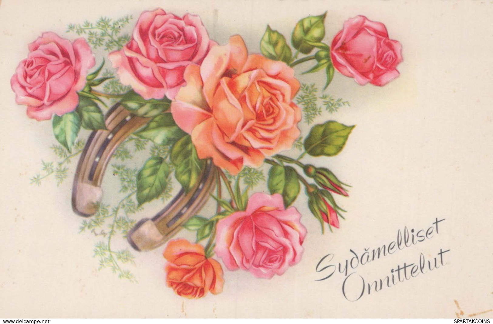 FLEURS Vintage Carte Postale CPA #PKE501.FR - Blumen