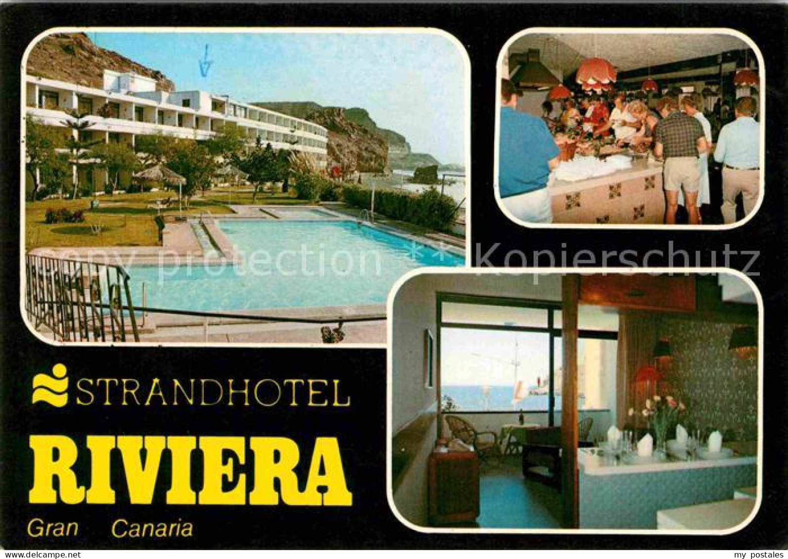 72718360 Playa Del Cura Gran Canaria Strandhotel Riviera Swimming Pool Restauran - Other & Unclassified