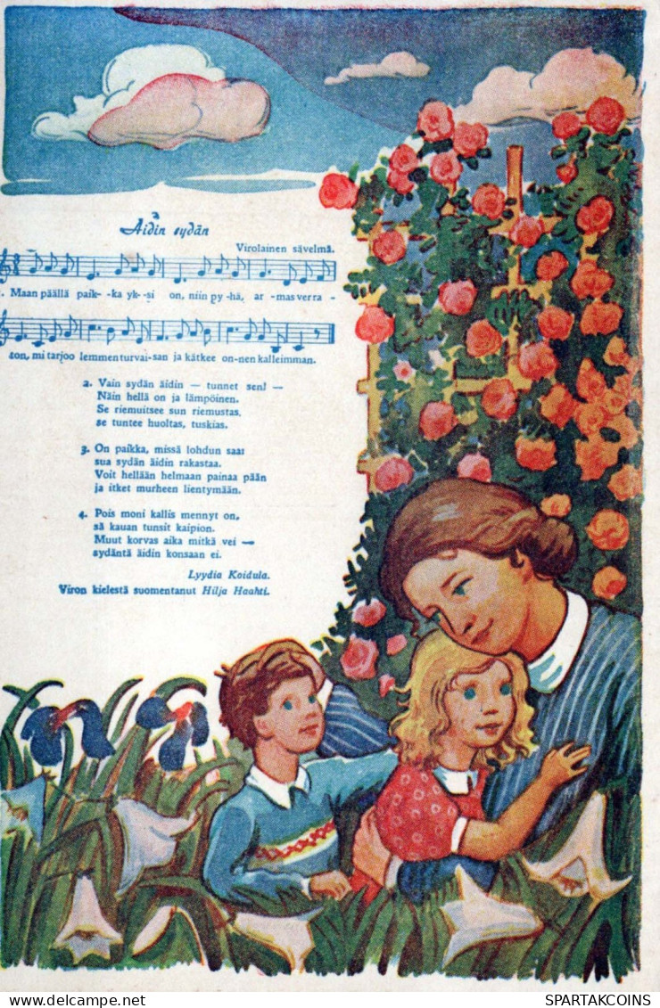 ENFANTS ENFANTS Scène S Paysages Vintage Carte Postale CPSM #PBU235.FR - Scenes & Landscapes