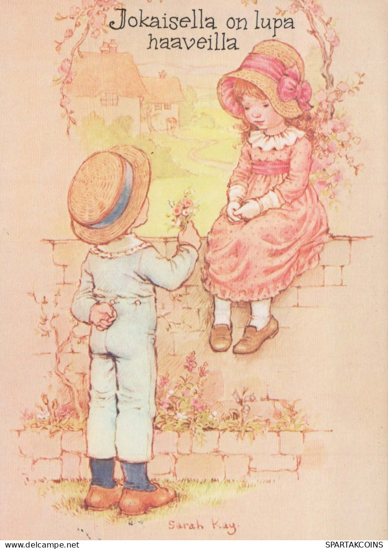 ENFANTS ENFANTS Scène S Paysages Vintage Carte Postale CPSM #PBU422.FR - Scènes & Paysages