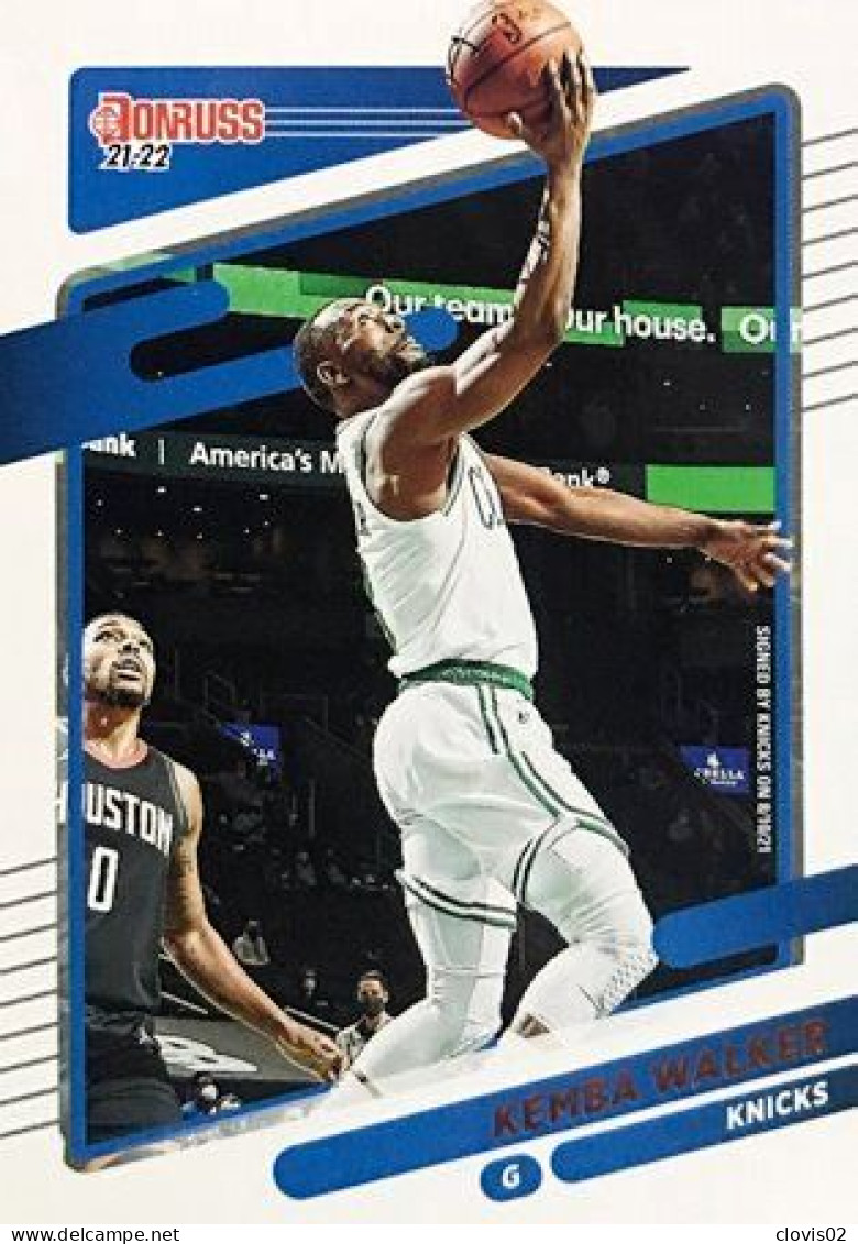 67 Kemba Walker - New York Knicks - Carte Panini NBA Donruss 2021-2022 - Sonstige & Ohne Zuordnung