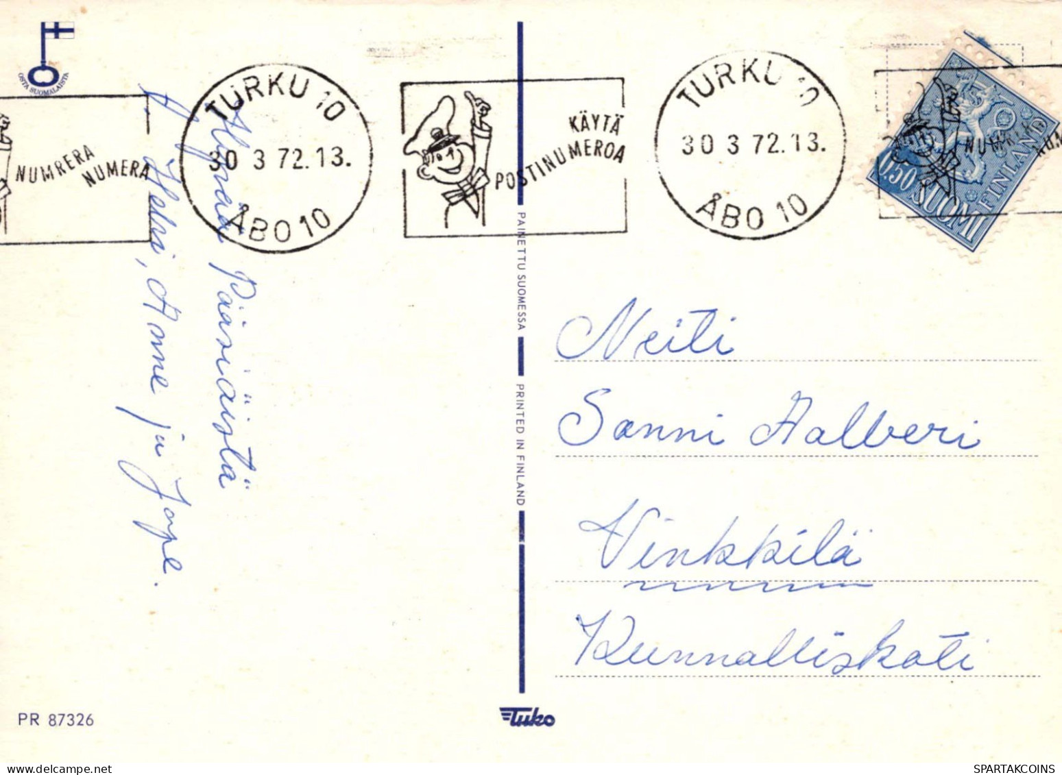 PÂQUES POULET ŒUF Vintage Carte Postale CPSM #PBP114.FR - Ostern