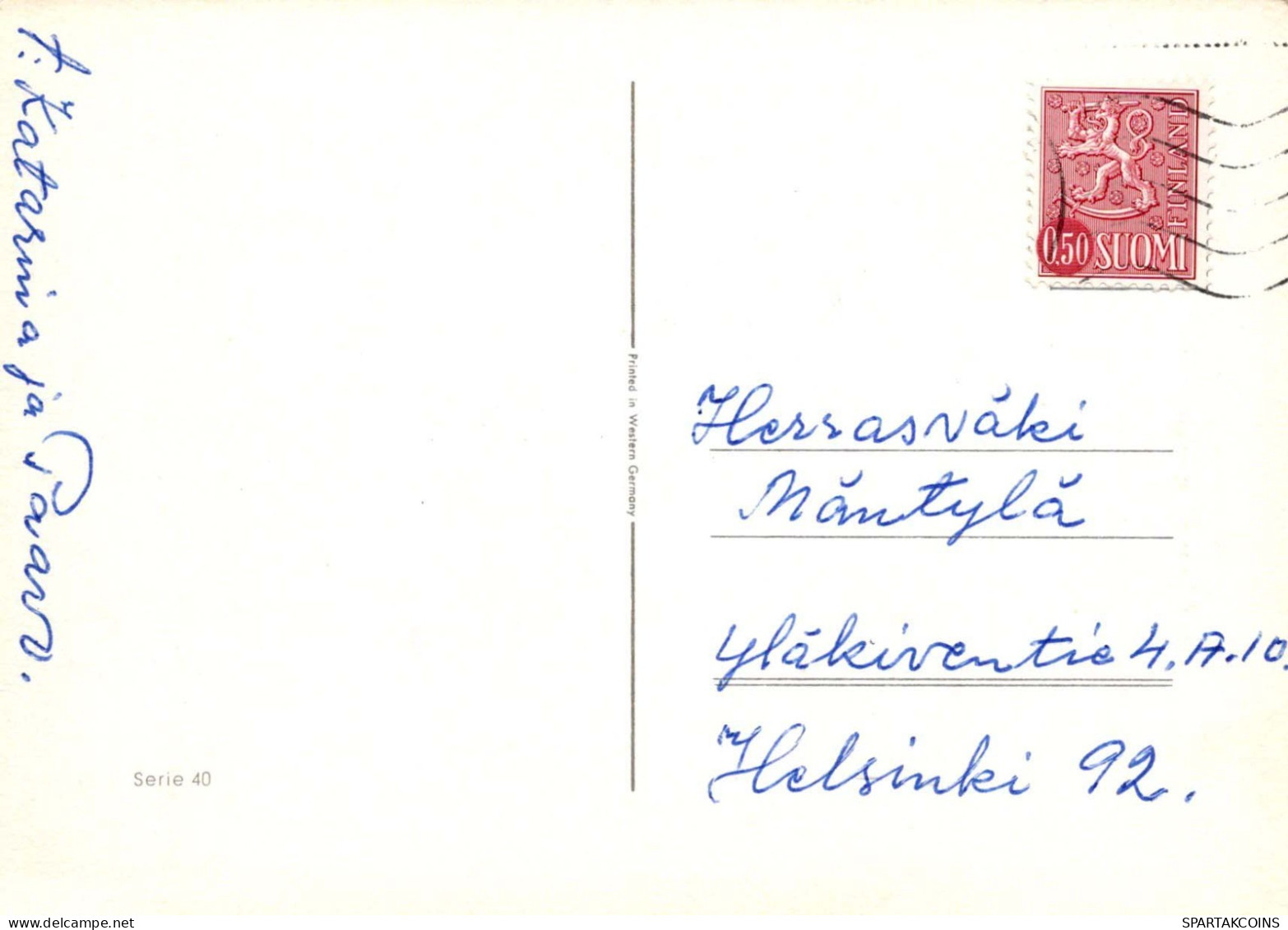 PÂQUES LAPIN Vintage Carte Postale CPSM #PBO548.FR - Easter