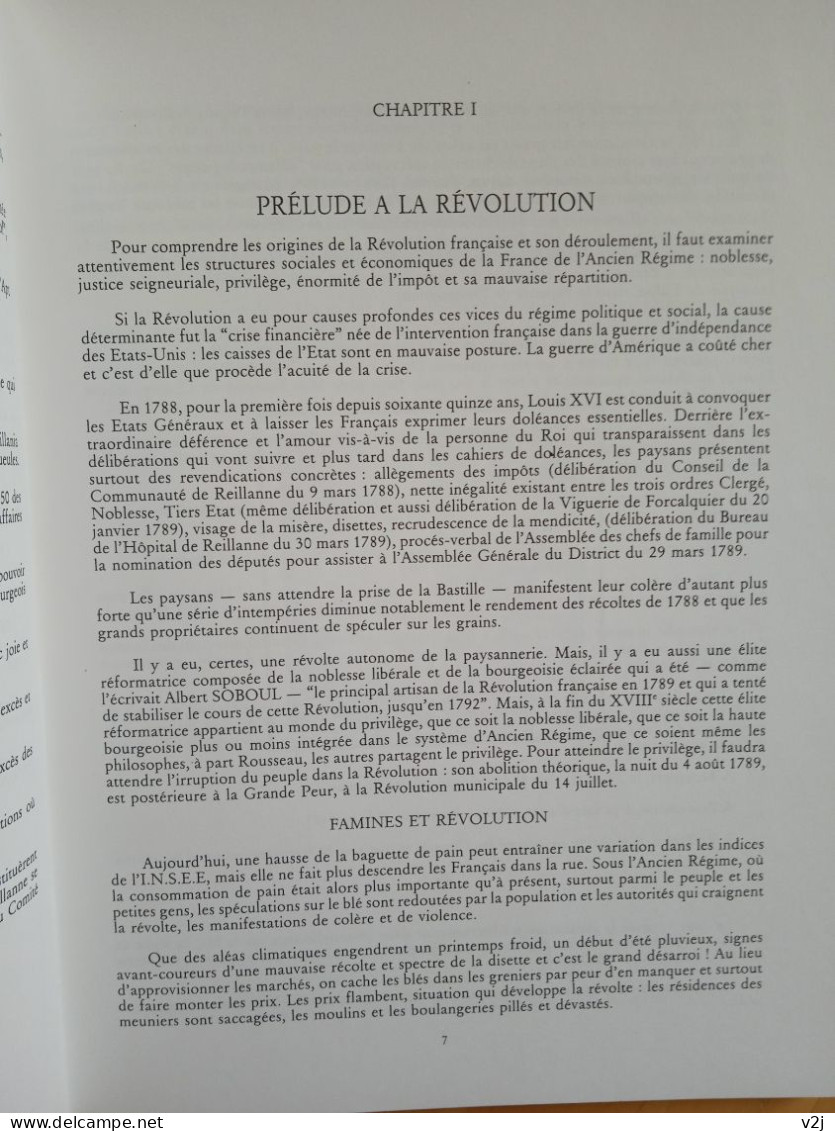 Reillanne Et La Révolution De 1789 - Emile Lauga - Provence - Alpes-du-Sud