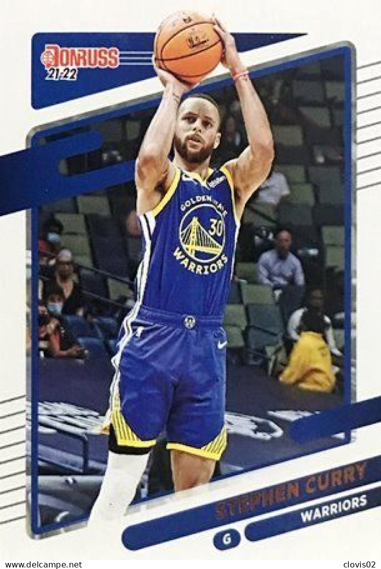 68 Stephen Curry - Golden State Warriors - Carte Panini NBA Donruss 2021-2022 - Autres & Non Classés