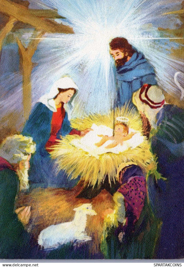 Vierge Marie Madone Bébé JÉSUS Noël Religion #PBB709.FR - Jungfräuliche Marie Und Madona