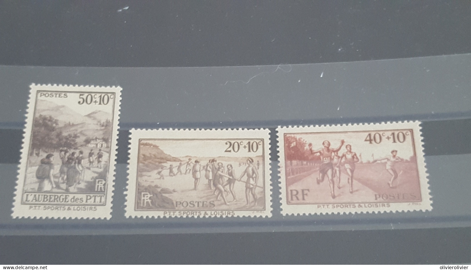 REF A3877 FRANCE NEUF** N°345/347 - Unused Stamps