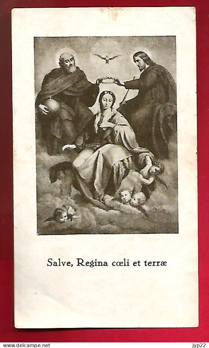 Image Pieuse Salve Regina Coeli Et Terrae - Mes De Les Flors - Espagnol - Est. La Milagrosa Alt DeS. Pere - Andachtsbilder