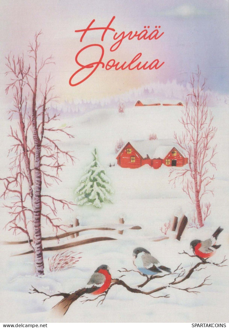 Buon Anno Natale Vintage Cartolina CPSM #PAW686.IT - Neujahr