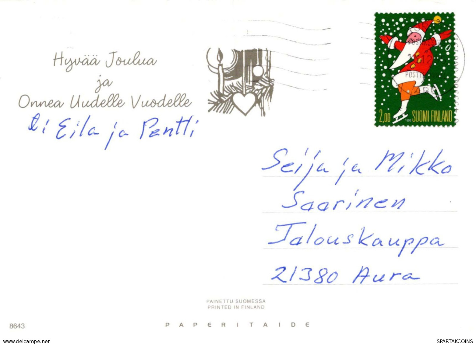 Buon Anno Natale GNOME Vintage Cartolina CPSM #PAU206.IT - Nouvel An