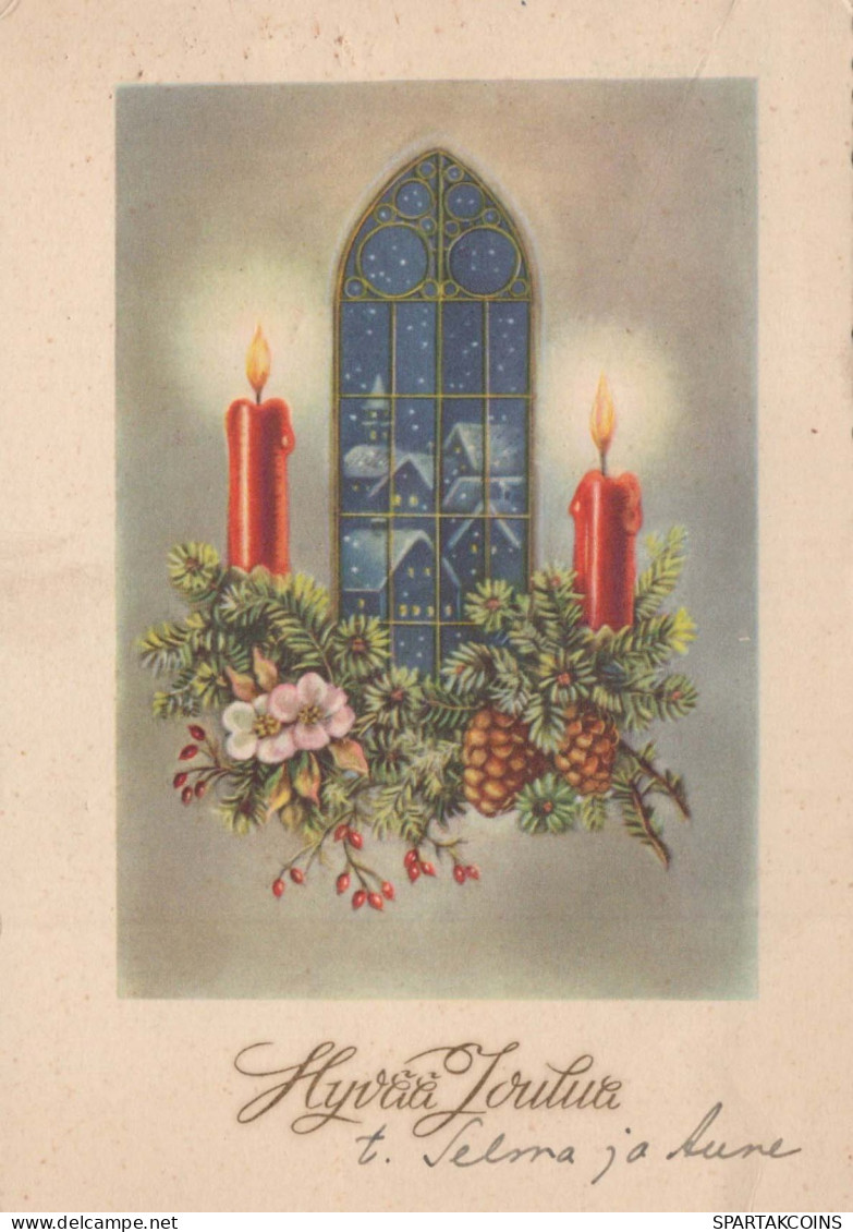 Buon Anno Natale Vintage Cartolina CPSM #PAT270.IT - Nouvel An