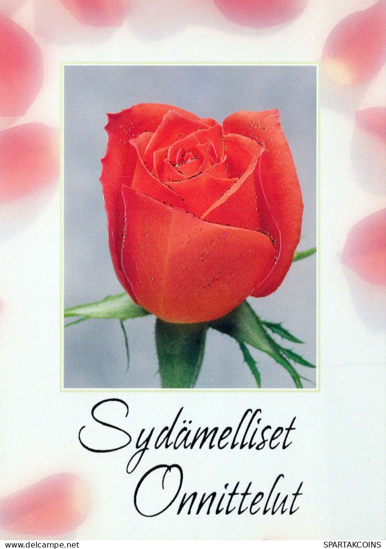 FIORI Vintage Cartolina CPSM #PAS222.IT - Flowers