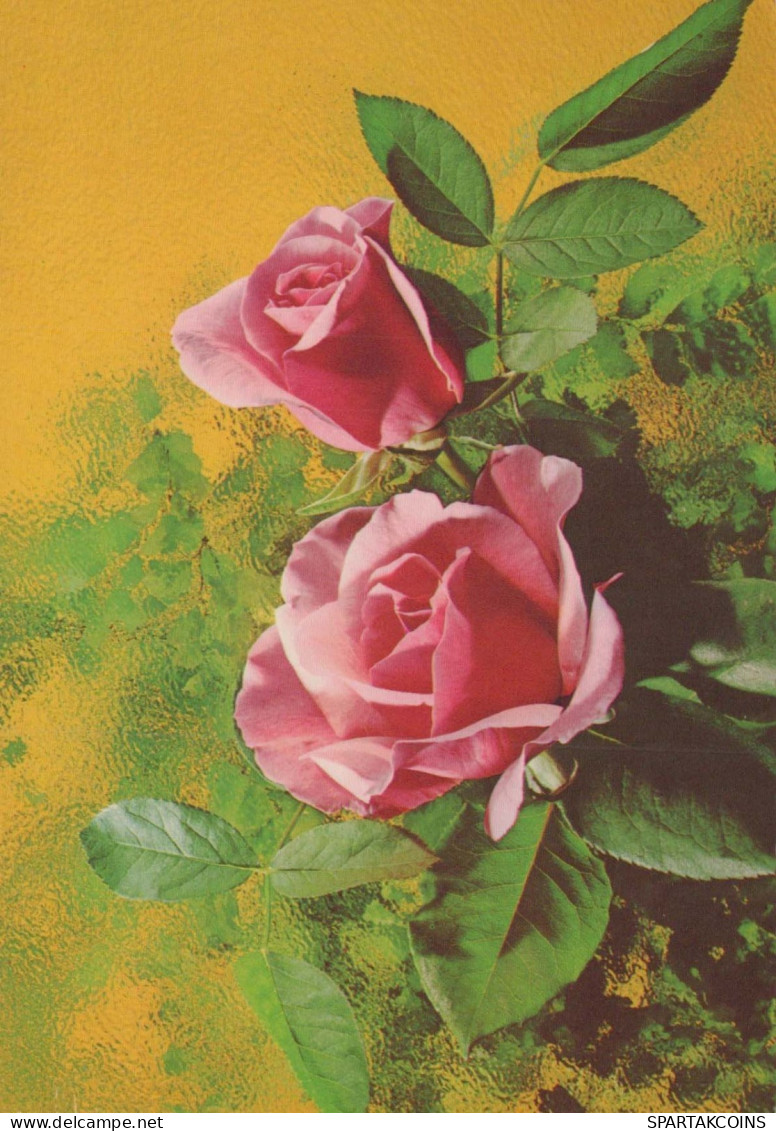 FIORI Vintage Cartolina CPSM #PAS162.IT - Flowers