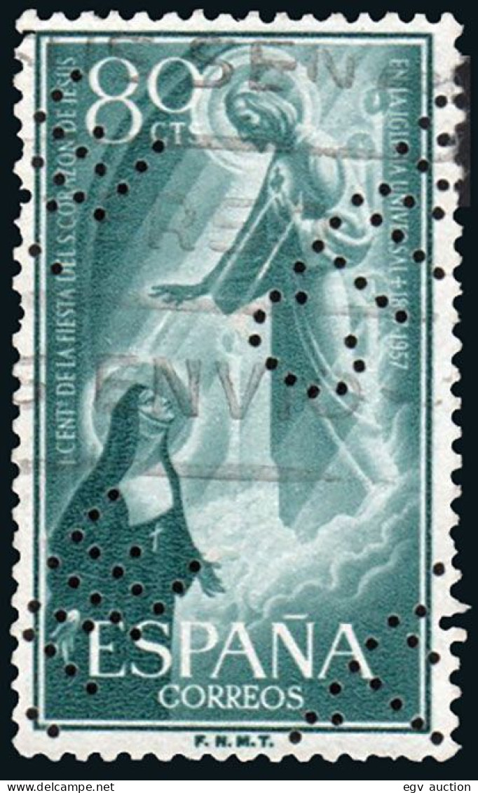 Madrid - Perforado - Edi O 1208 - "CTNE" (Telefónica) - Used Stamps