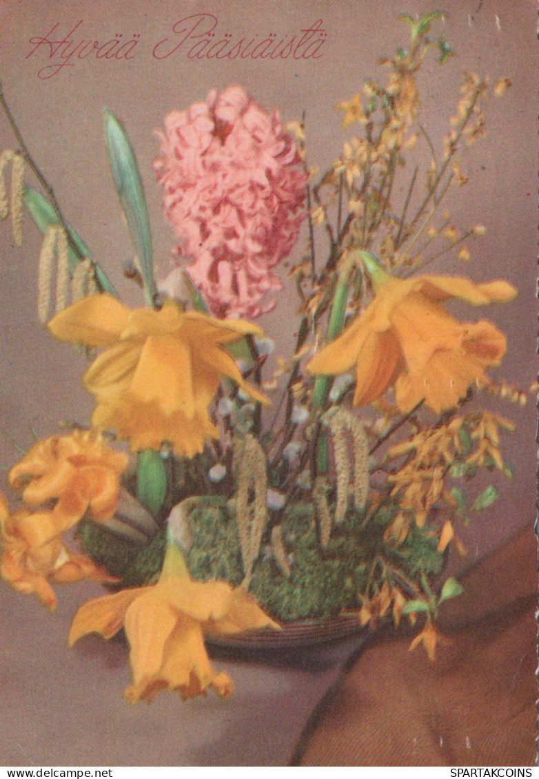 FIORI Vintage Cartolina CPSM #PAR019.IT - Flowers