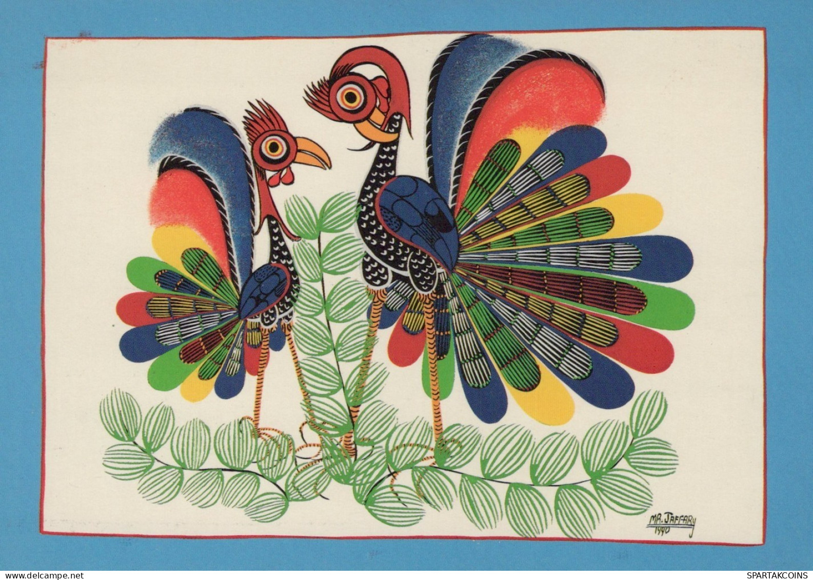 UCCELLO Animale Vintage Cartolina CPSM #PAN120.IT - Vögel
