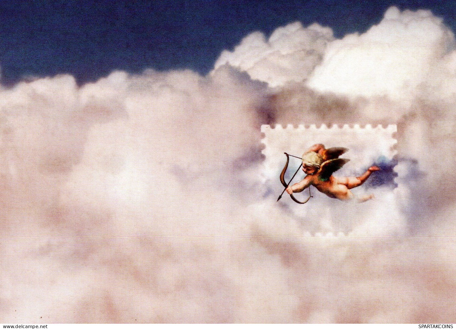 ANGELO Buon Anno Natale Vintage Cartolina CPSM #PAH522.IT - Angels