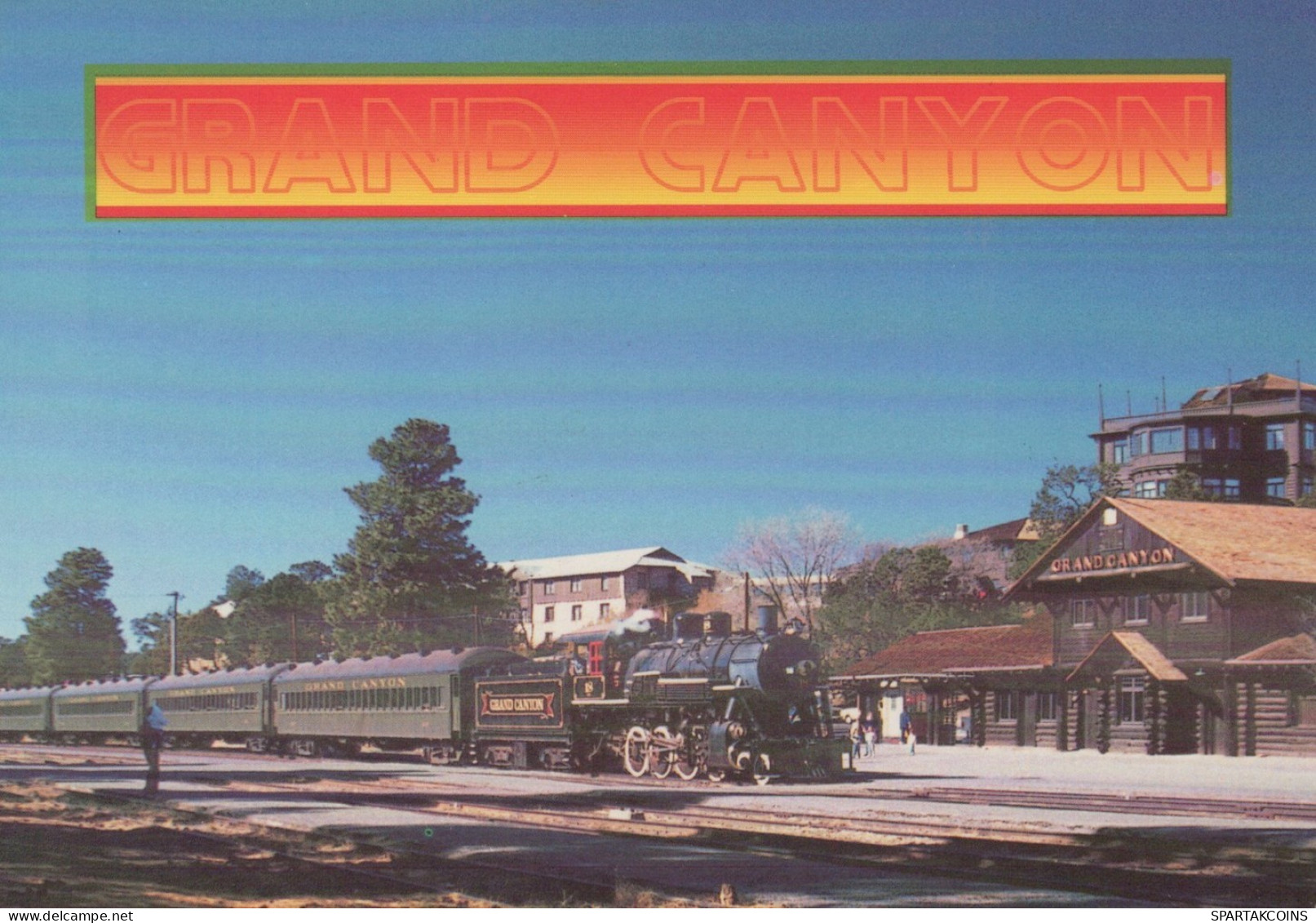 TRENO TRASPORTO FERROVIARIO Vintage Cartolina CPSM #PAA755.IT - Trenes