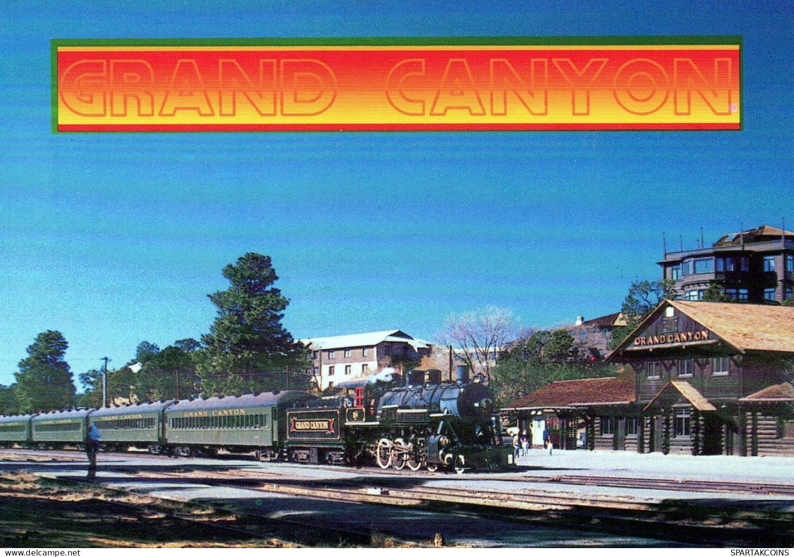 TRENO TRASPORTO FERROVIARIO Vintage Cartolina CPSM #PAA755.IT - Trenes