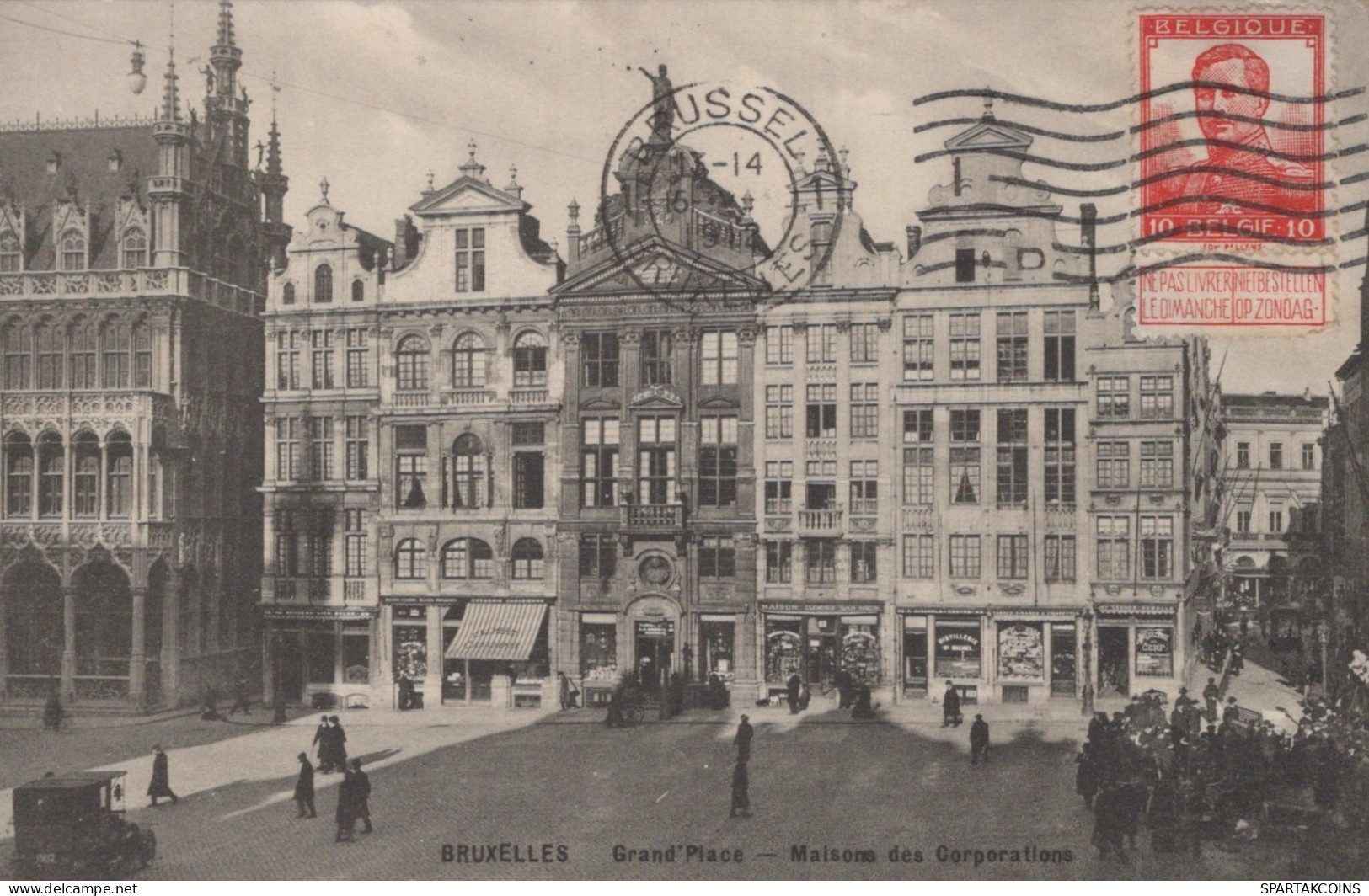 BELGIUM BRUSSELS Postcard CPA #PAD536.GB - Brussel (Stad)
