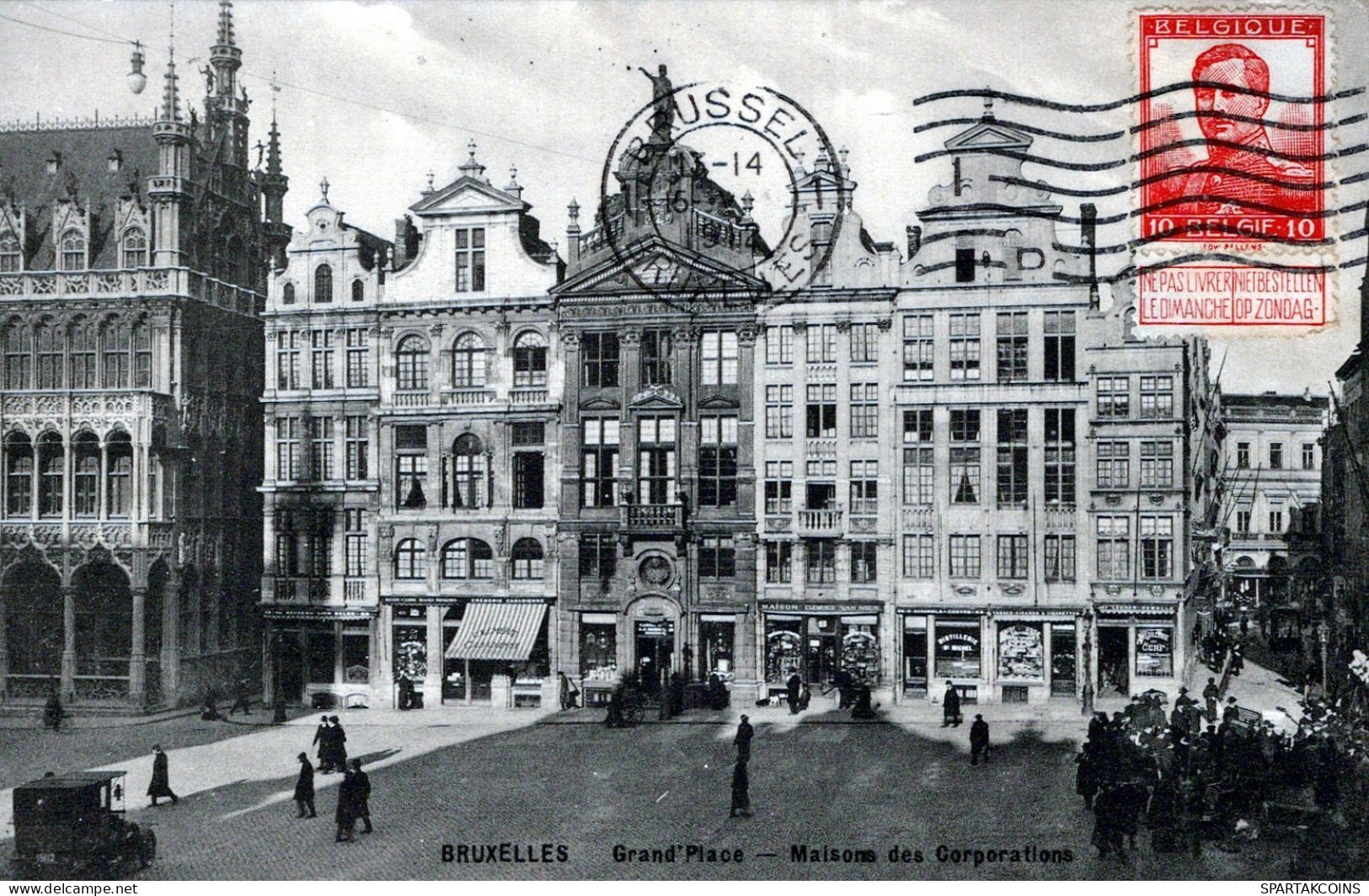 BELGIUM BRUSSELS Postcard CPA #PAD536.GB - Brussel (Stad)