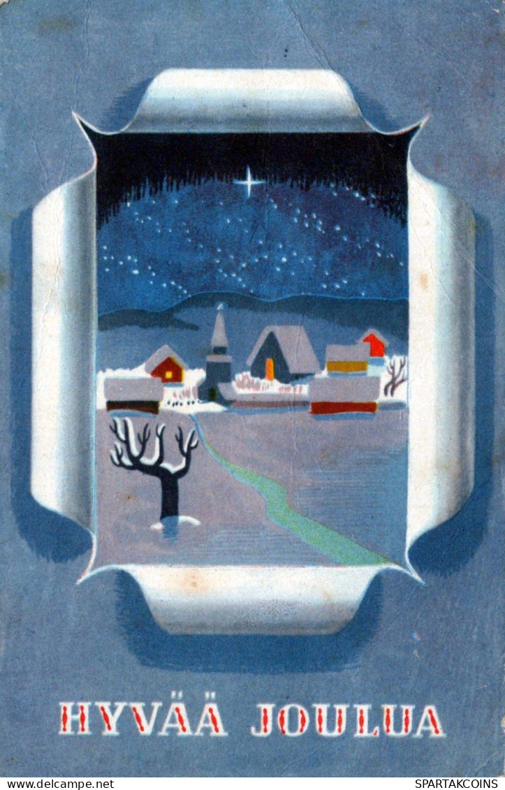 Happy New Year Christmas GNOME Vintage Postcard CPSMPF #PKG413.GB - Neujahr