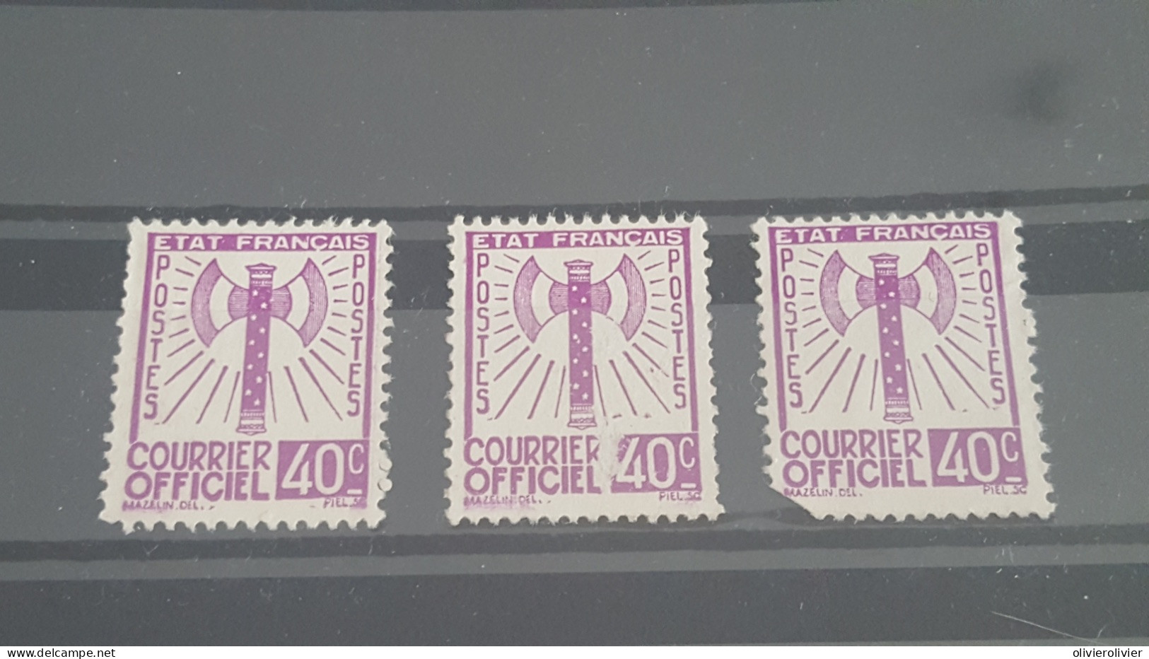 REF A3879 FRANCE  NEUF(*) SERVICE - Mint/Hinged