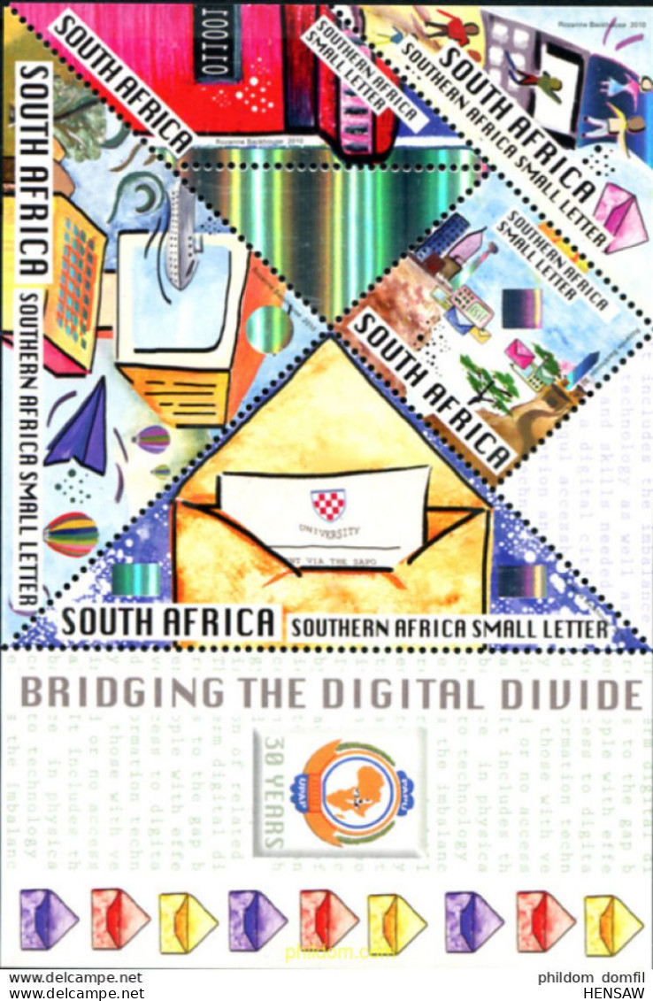 South Africa - 2010 SA Brinding The Digital Divide - MNH - Ongebruikt